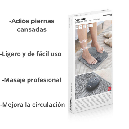 Masajeador Electroestimulador Pies y Piernas InnovaGoods