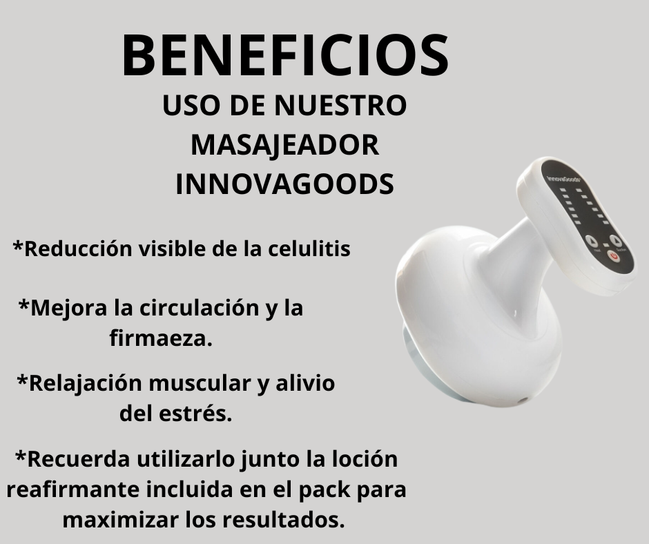 Pack Tratamiento Anticelulítico Reductor Rice InnovaGoods