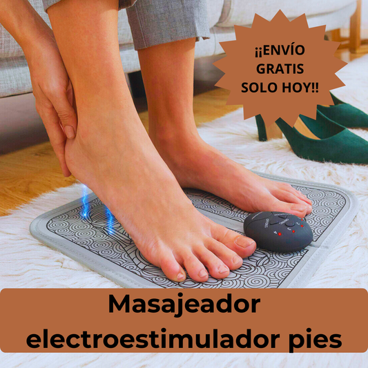 Masajeador Electroestimulador Pies y Piernas InnovaGoods