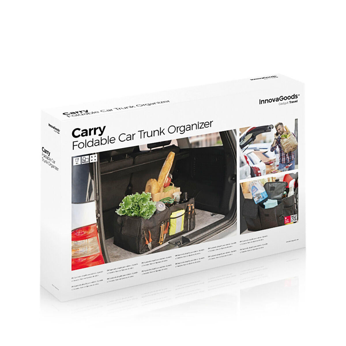 Pack Organiza tu maletero: Organizador Plegable + Organizador Colgante